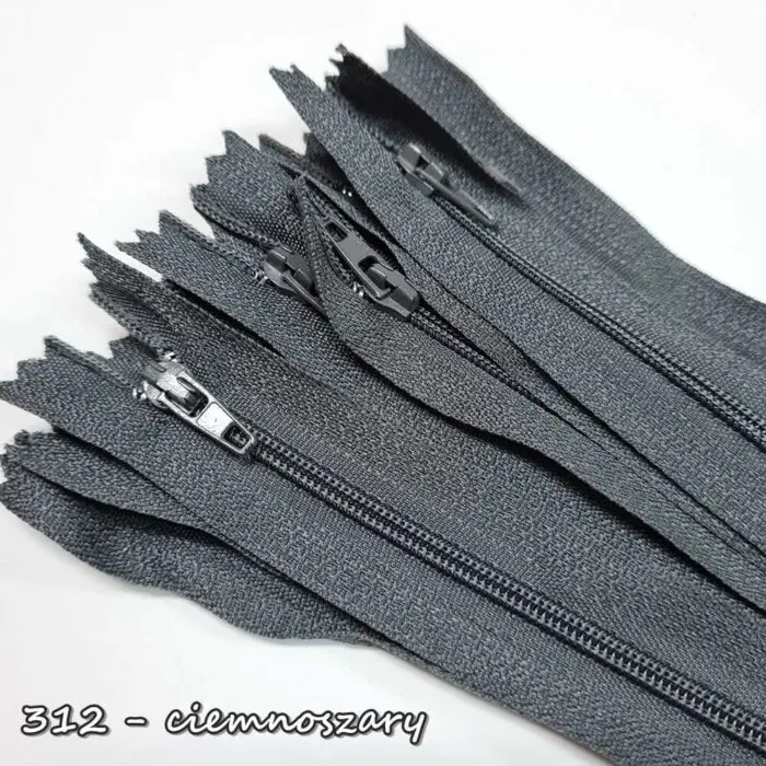 Zamek ŻYŁKOWY (spiralny) 20cm