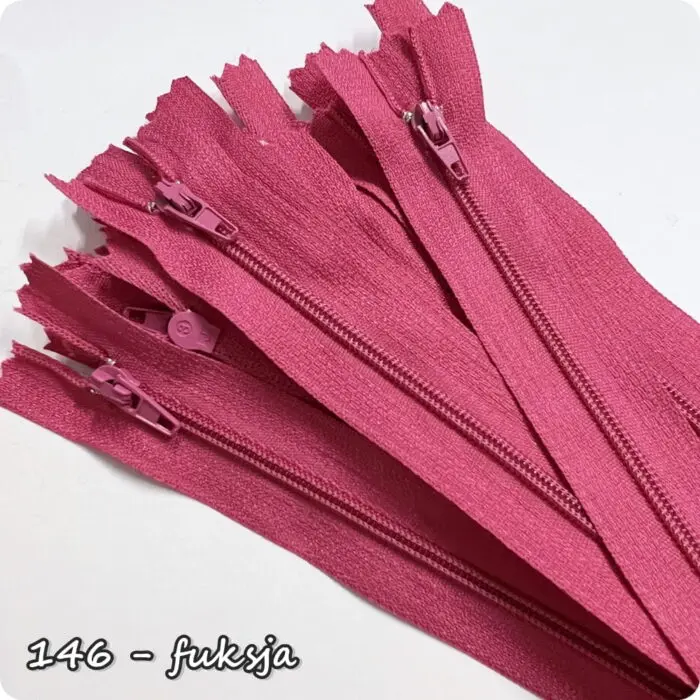 Zamek ŻYŁKOWY (spiralny) z kordem 12cm