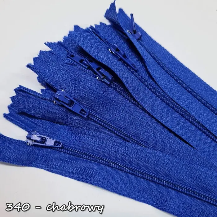 Zamek ŻYŁKOWY (spiralny) z kordem 12cm