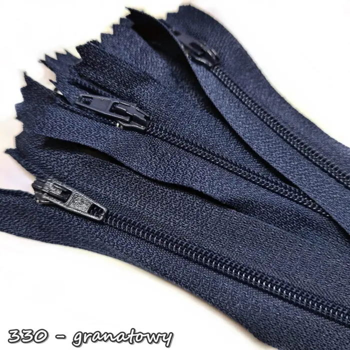 Zamek ŻYŁKOWY (spiralny) z kordem 12cm