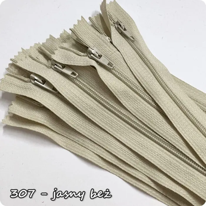 Zamek ŻYŁKOWY (spiralny) z kordem 12cm