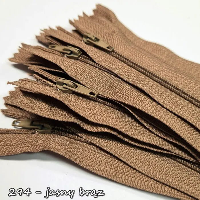 Zamek ŻYŁKOWY (spiralny) z kordem 12cm