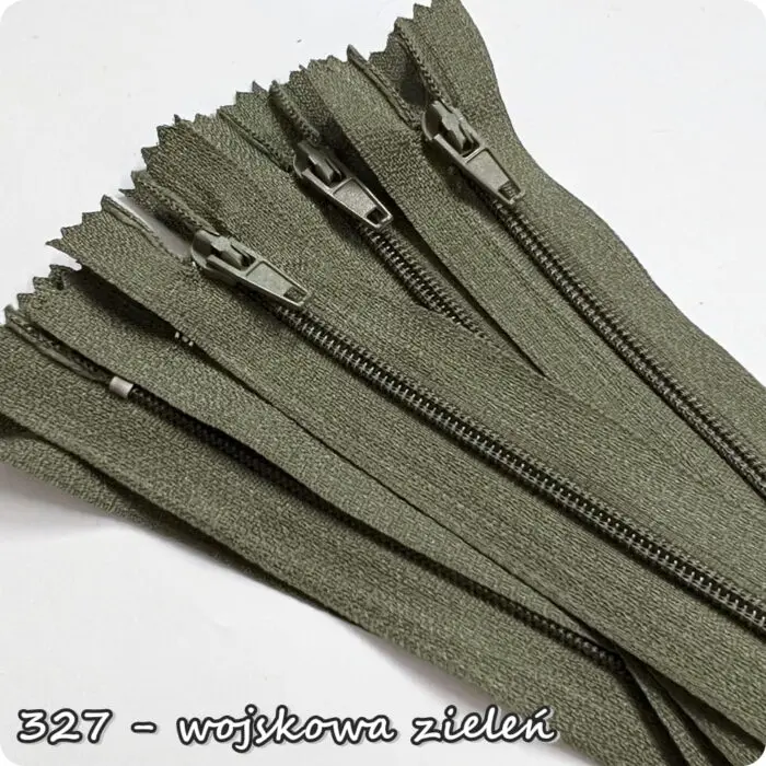 Zamek ŻYŁKOWY (spiralny) z kordem 12cm