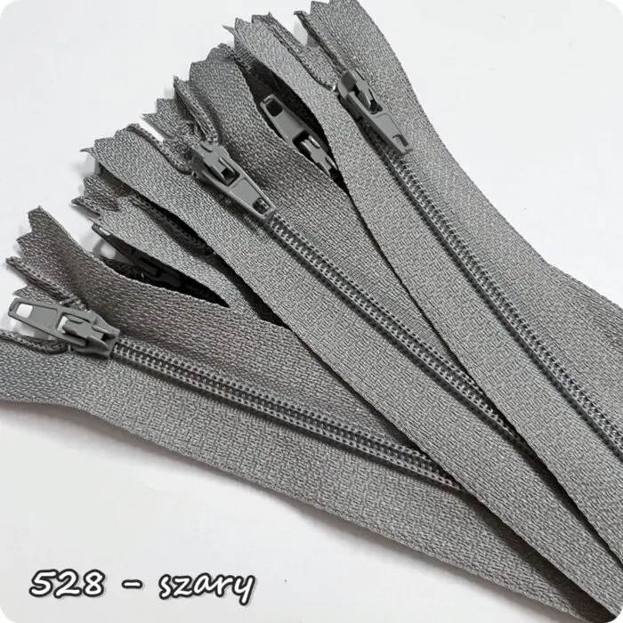 Zamek ŻYŁKOWY (spiralny) z kordem 12cm