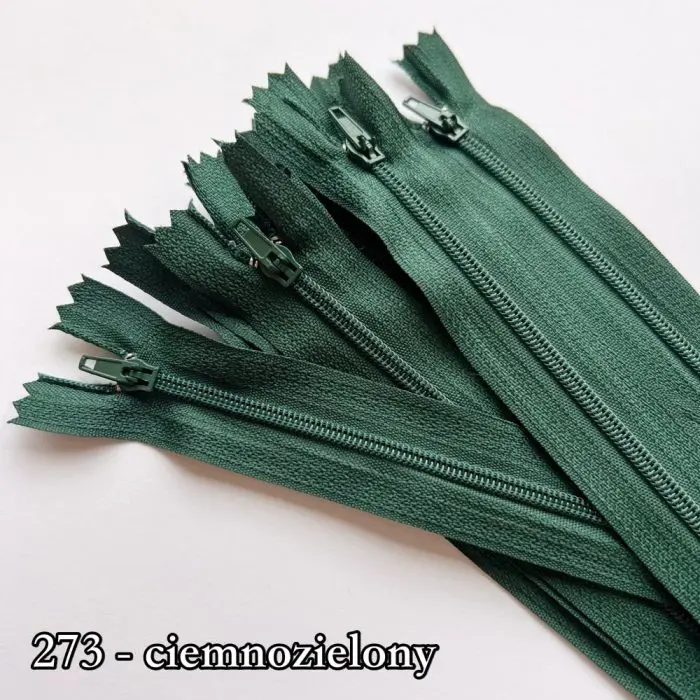 Zamek ŻYŁKOWY (spiralny) 20cm - obrazek 18