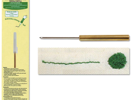 Zapasowa cienka igła tkacka Clover (8801)