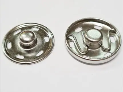 Zatrzaski metalowe 21mm 1szt