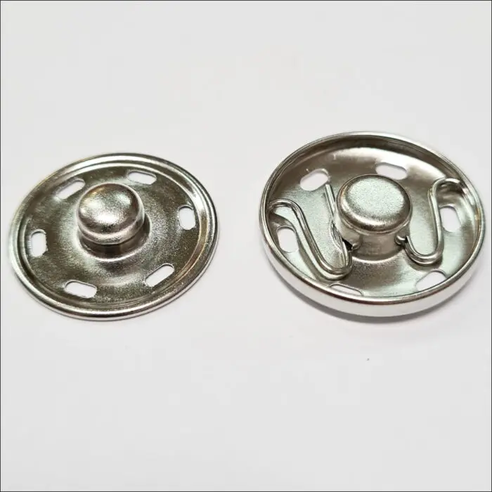 Zatrzaski metalowe 23mm 1szt