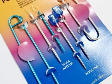 Zestaw dziewiarski AGRAFKI IGŁY SZPILKI (60621) PONY