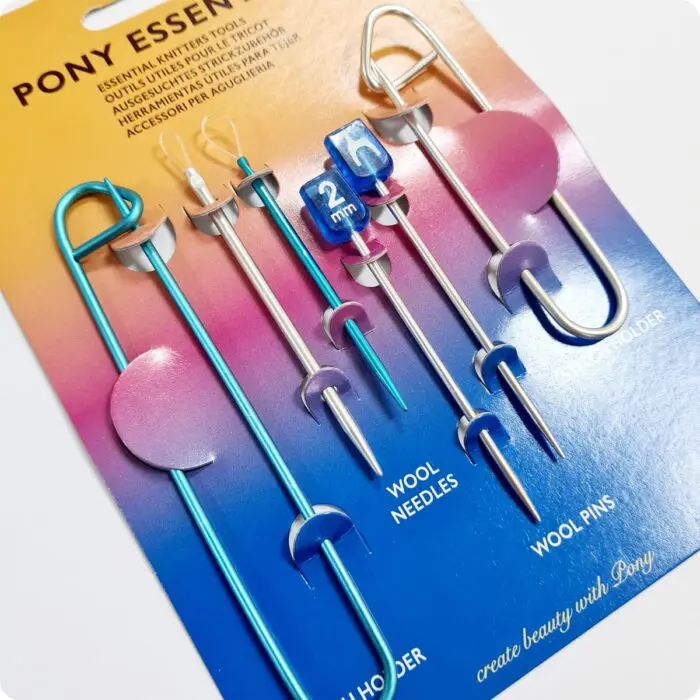 Zestaw dziewiarski AGRAFKI IGŁY SZPILKI (60621) PONY
