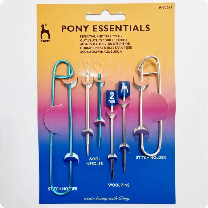 Zestaw dziewiarski AGRAFKI IGŁY SZPILKI (60621) PONY