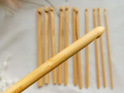 Zestaw Szydełek Bambusowych 3-10mm