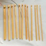 Zestaw Szydełek Bambusowych 3-10mm