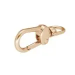 Karabińczyk metalowy 9x42mm ZŁOTY (nr4) - obrazek 3