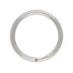 Kółko spiralne metalowe SREBRNE 16x1,5mm - obrazek 3