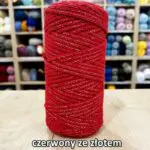 Sznurek BAWEŁNIANY z nitką 5mm/ rolka 100m - obrazek 4