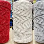 Sznurek BAWEŁNIANY z nitką 5mm/ rolka 100m