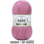 Włóczka Nako ANGORA LUKS SIMLI 100g/500m akryl + moher + wełna + nitka metalizowana - obrazek 12