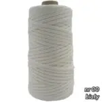 Sznurek pleciony POLIESTROWY PŁASKI 3mm/200m (bistor) - obrazek 2