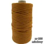 Sznurek pleciony POLIESTROWY PŁASKI 3mm/200m (bistor) - obrazek 31