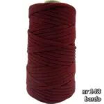 Sznurek pleciony POLIESTROWY PŁASKI 3mm/200m (bistor) - obrazek 27