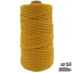 Sznurek pleciony POLIESTROWY PŁASKI 3mm/200m (bistor) - obrazek 6