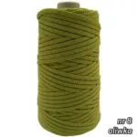 Sznurek pleciony POLIESTROWY PŁASKI 3mm/200m (bistor) - obrazek 10