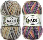 Włóczka skarpetkowa Nako Boho Concept 100g/400m wełna+poliamid