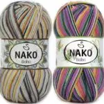 Włóczka skarpetkowa Nako Boho Concept 100g/400m wełna+poliamid
