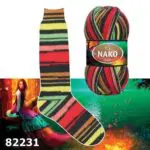 Włóczka skarpetkowa Nako Boho Concept 100g/400m wełna+poliamid - obrazek 11