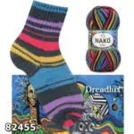 Włóczka skarpetkowa Nako Boho Concept 100g/400m wełna+poliamid - obrazek 17