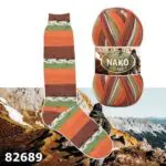 Włóczka skarpetkowa Nako Boho Concept 100g/400m wełna+poliamid - obrazek 19