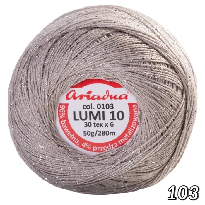 Kordonek LUMI 10 50g/280m - obrazek 5