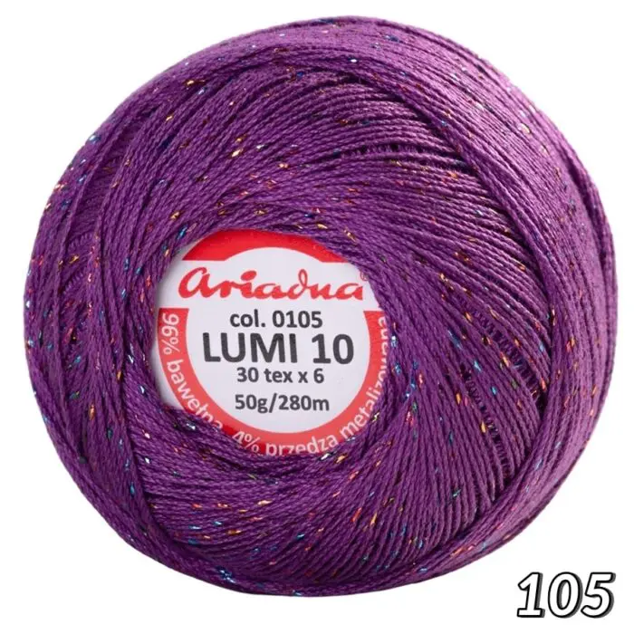 Kordonek LUMI 10 50g/280m - obrazek 7