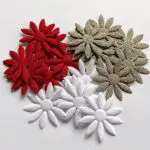 Kwiatki materiałowe 37mm (wz.31/38)