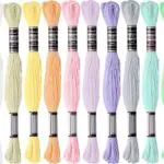 Zestaw mulin Ariadna 10 szt. Pastelowe Kolory