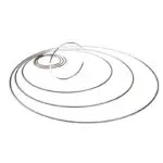 Obręcz metalowa SREBRNA od 6 do 100cm