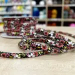 Rzemyk dekoracyjny w kwiatki - obrazek 2