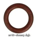 Drewniane kółka do karniszy i makram - obrazek 4