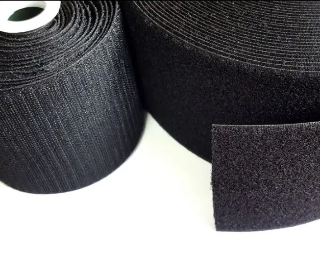 rzep150 Rzep do przyszycia 150mm CZARNY - obrazek 1