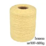 Sznurek bawełniany SKRĘCANY 2mm - obrazek 3