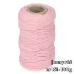 Sznurek bawełniany SKRĘCANY 2mm - obrazek 5