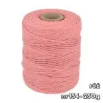 Sznurek bawełniany SKRĘCANY 2mm - obrazek 6