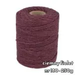 Sznurek bawełniany SKRĘCANY 2mm - obrazek 11