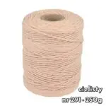 Sznurek bawełniany SKRĘCANY 2mm - obrazek 12