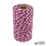 Sznurek bawełniany SKRĘCANY 2mm TWIST 100g/45m - obrazek 8