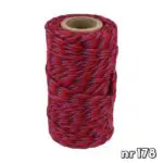 Sznurek bawełniany SKRĘCANY 2mm TWIST 100g/45m - obrazek 9