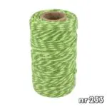 Sznurek bawełniany SKRĘCANY 2mm TWIST 100g/45m - obrazek 10
