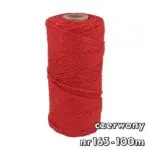 Sznurek bawełniany SKRĘCANY 3mm - obrazek 7