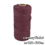 Sznurek bawełniany SKRĘCANY 3mm - obrazek 9